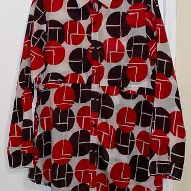 Vintage CHLOE cotton button down shirt - image 1