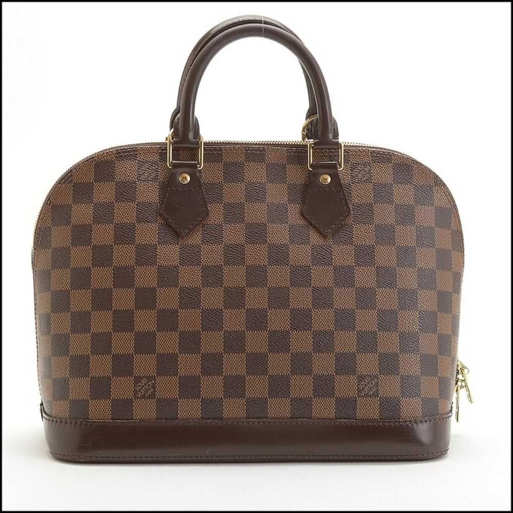 Louis Vuitton Alma cloth handbag - image 2