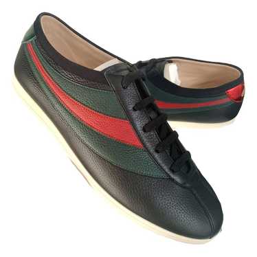 Gucci Falacer leather low trainers