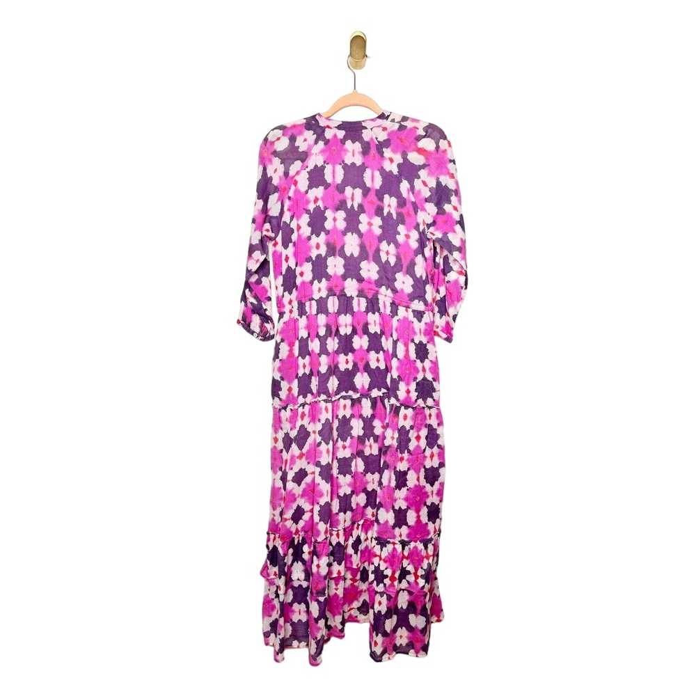 Banjanan Bazaar Long Sleeve Maxi Dress Cotton Pop… - image 2