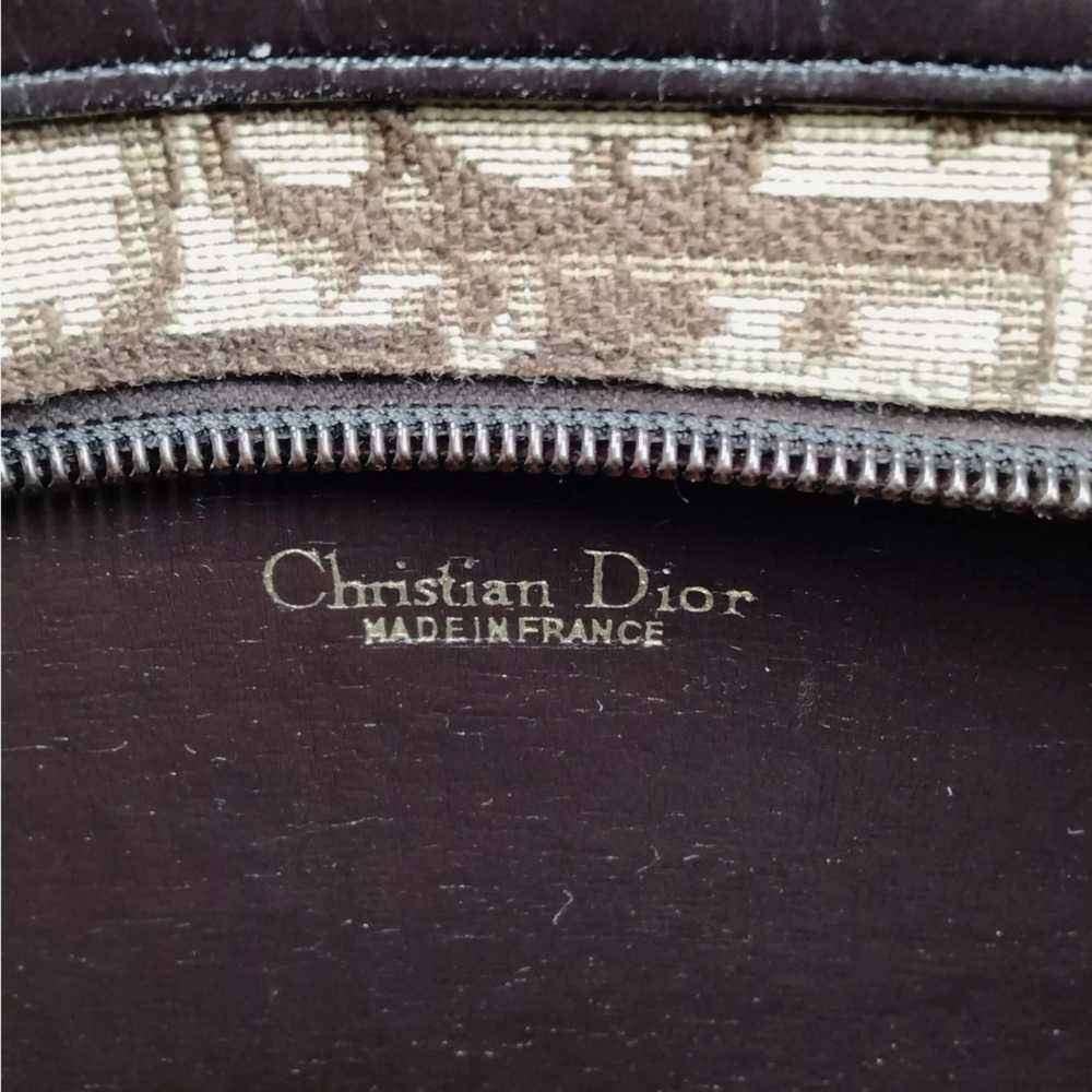 Vintage Christian Dior CD Brown Monogram Trotter … - image 6