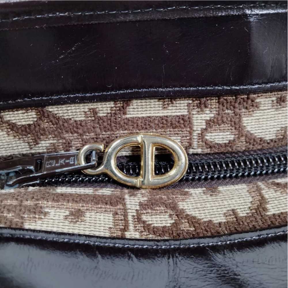 Vintage Christian Dior CD Brown Monogram Trotter … - image 8