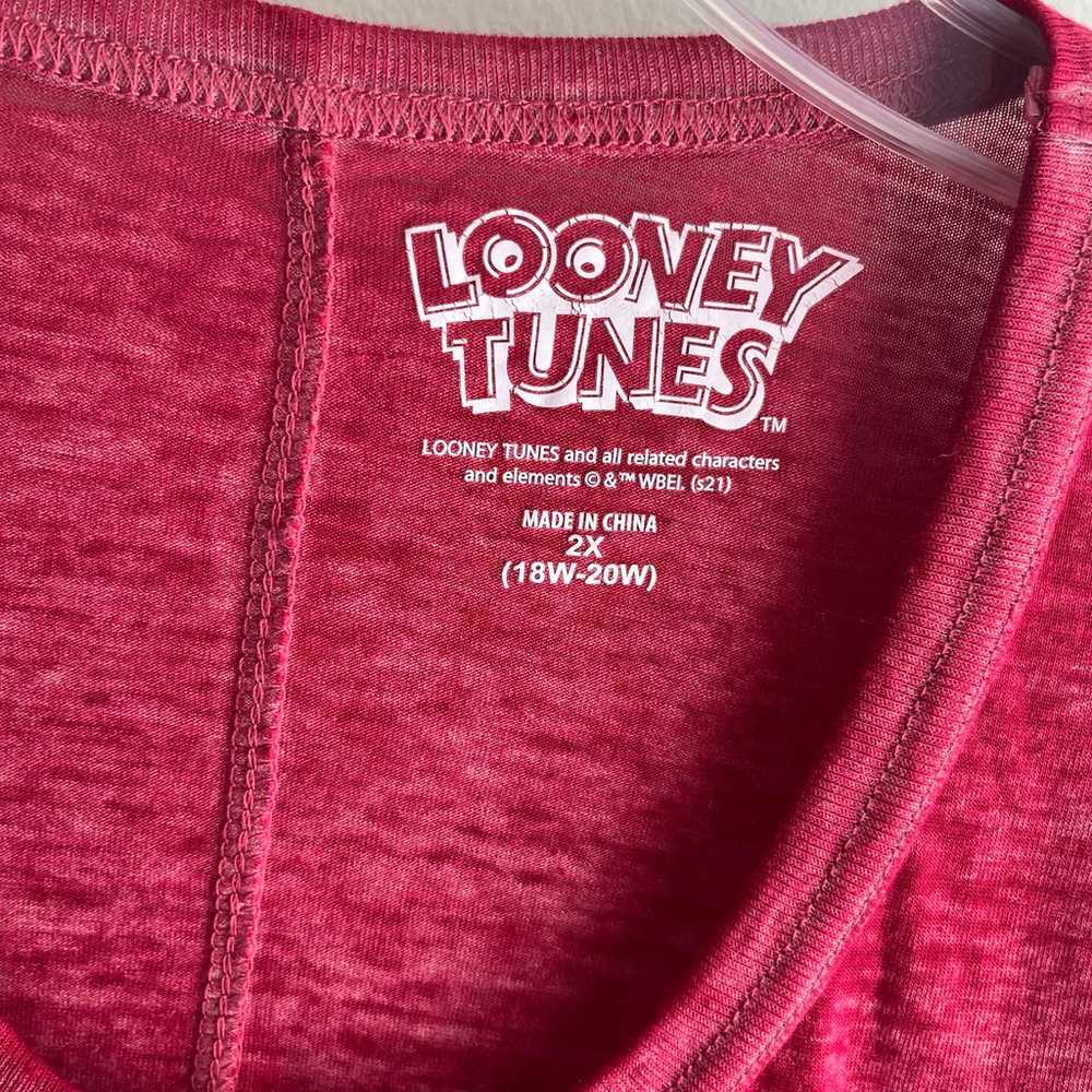 Looney Toones Burnout Top Sleepwear 2X - image 2