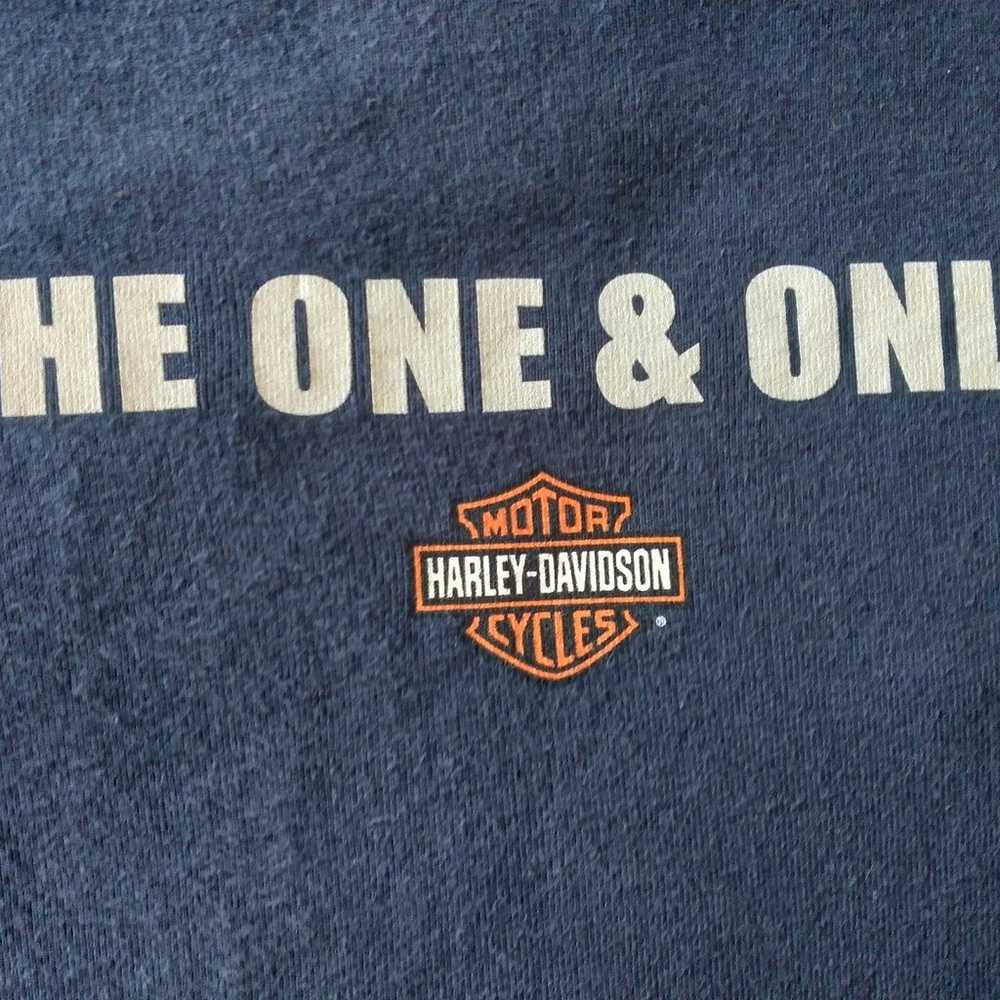 Vintage Harley Davidson Tshirt 2x 100% Cotton Wis… - image 8