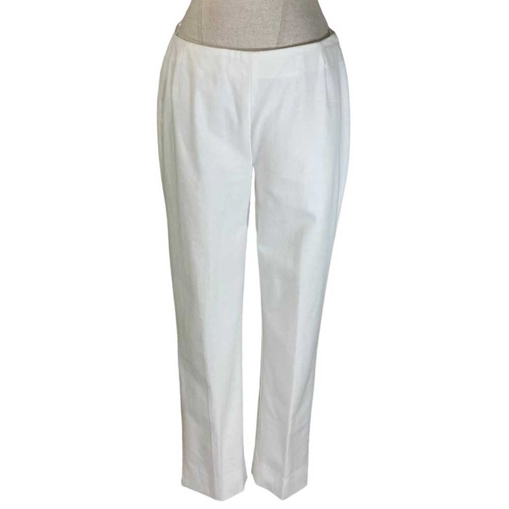 Lafayette 148 Lafayette 148 white ankle pants lad… - image 2