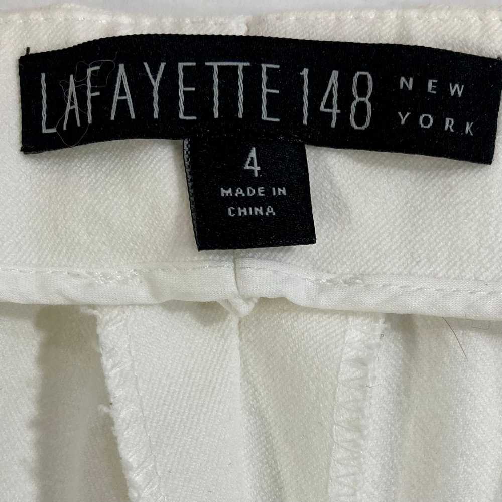 Lafayette 148 Lafayette 148 white ankle pants lad… - image 7