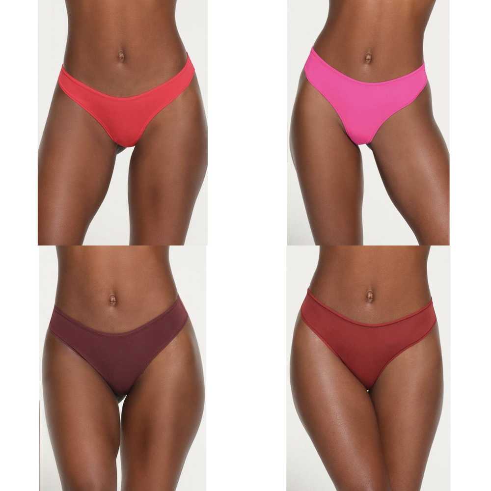 SKIMS Skims Fits Everybody 5 Pack Thongs Pink Fai… - image 4