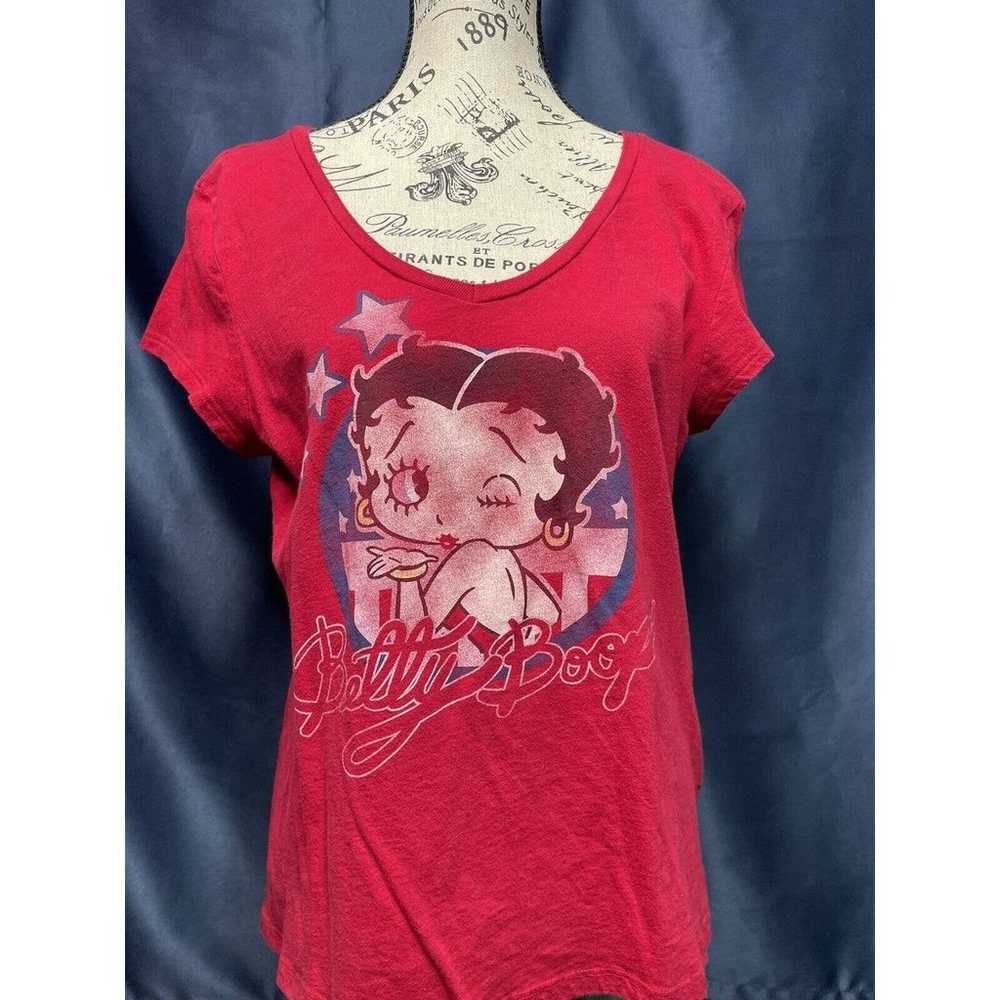 Betty Boop Graphic Tee Shirt Size XXL Juniors - image 1