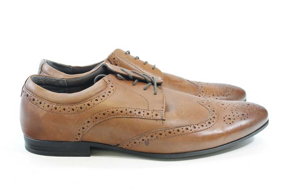 Reaction Kenneth Cole Zeke Men's Brown Oxfords 11… - image 1