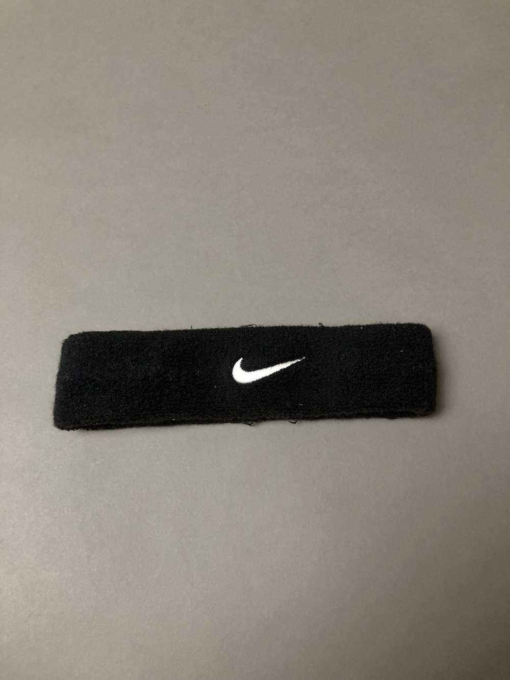 Nike × Vintage Nike Swoosh Black Ear Warmer Headb… - image 2