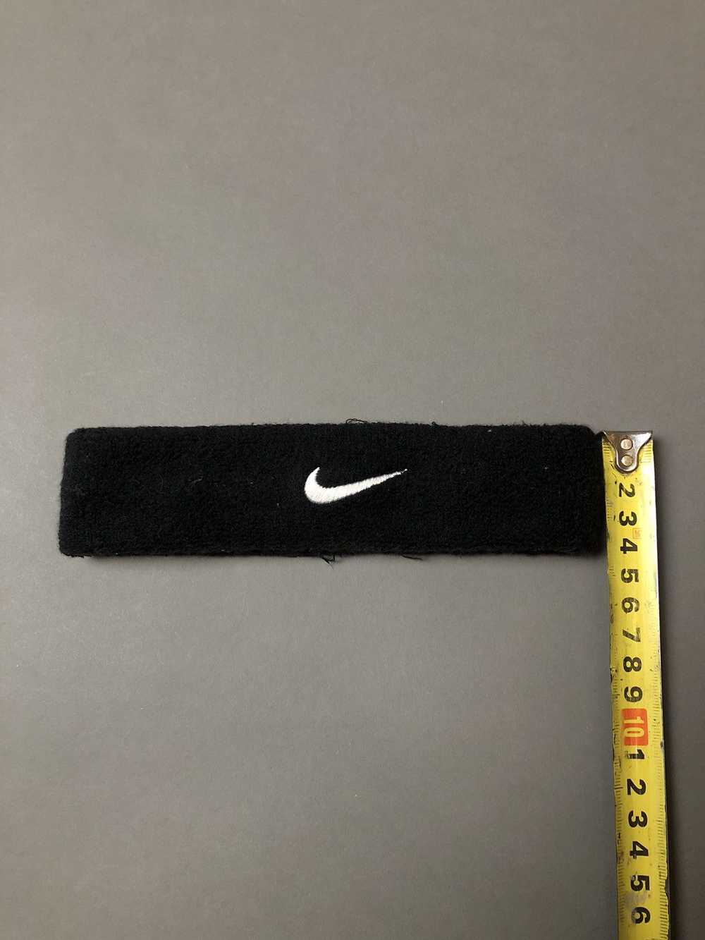 Nike × Vintage Nike Swoosh Black Ear Warmer Headb… - image 3