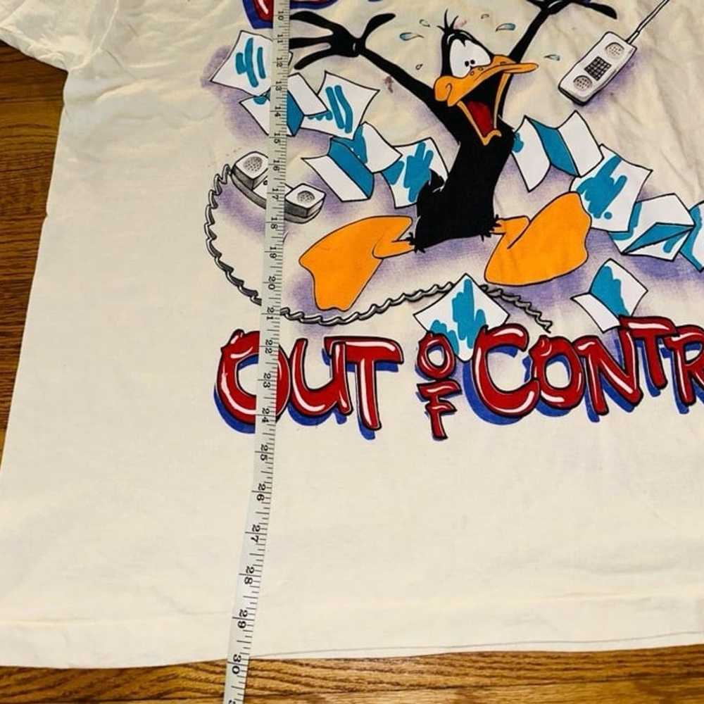 Vintage 1996 Daffy Duck Looney Tunes T Shirt “Tot… - image 4