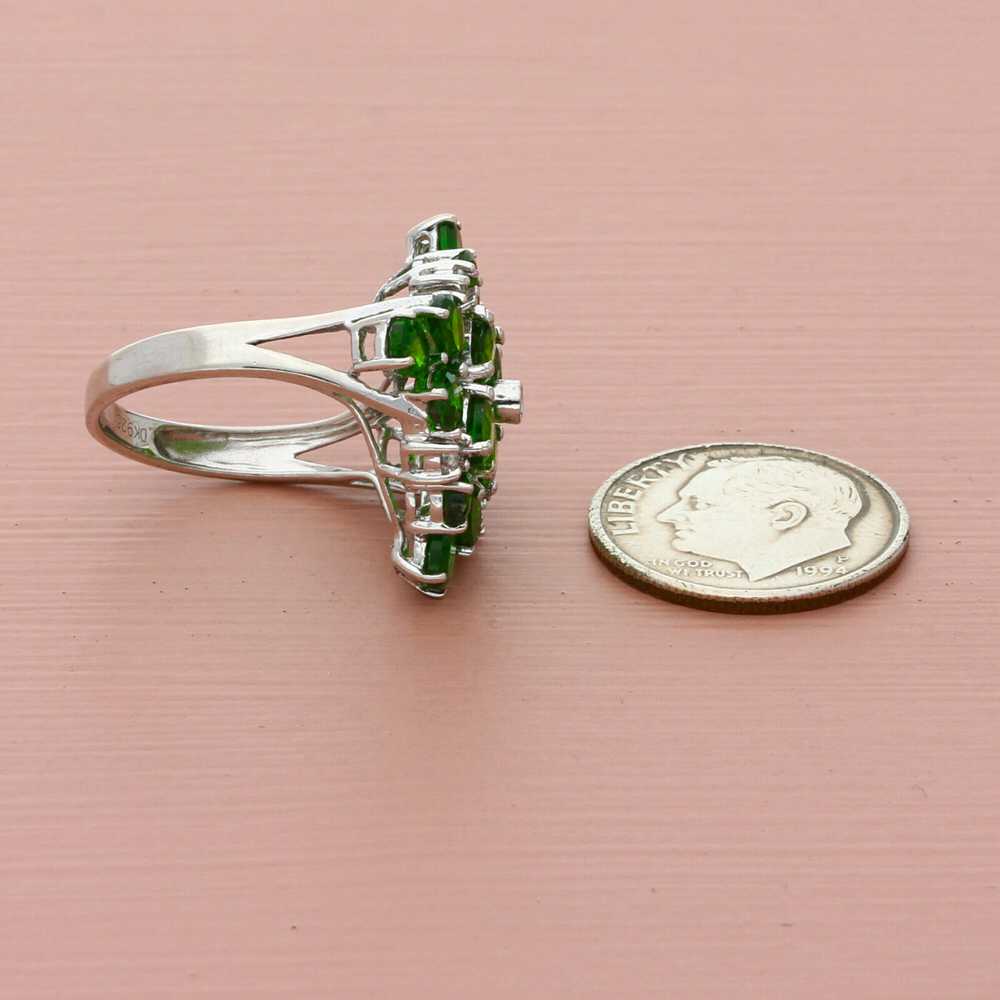 ❗️CLEARANCE❗️sterling silver chrome diopside & wh… - image 2