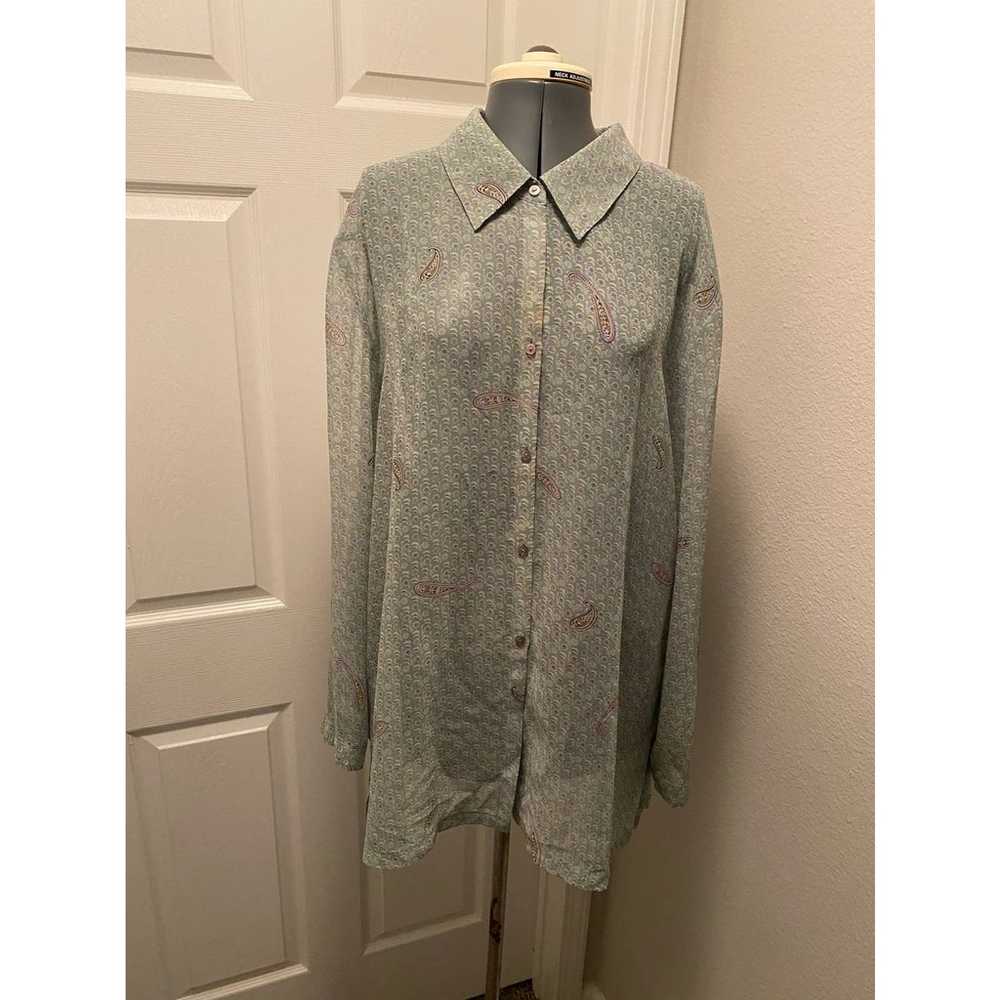 Vintage Sheer Blouse - image 1