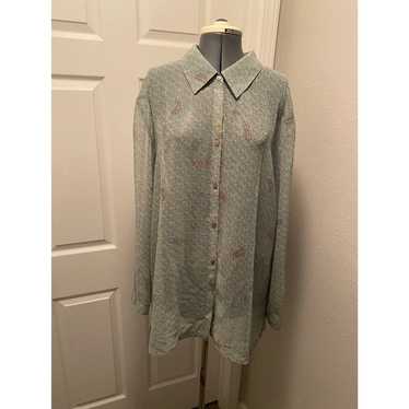 Vintage Sheer Blouse - image 1