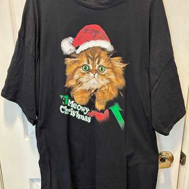 Classic Teaze Meowy Christmas Cat shirt - image 1