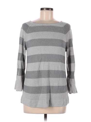 J.Jill Women Gray Pullover Sweater M - image 1