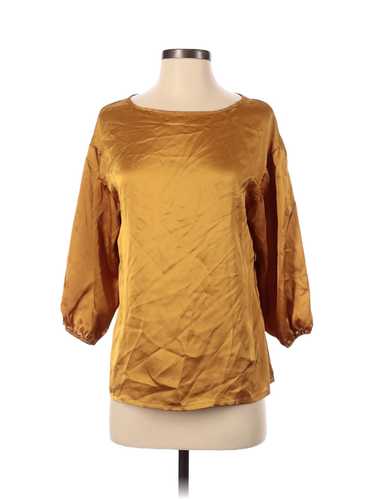 Hutch Women Gold Long Sleeve Blouse XS - image 1