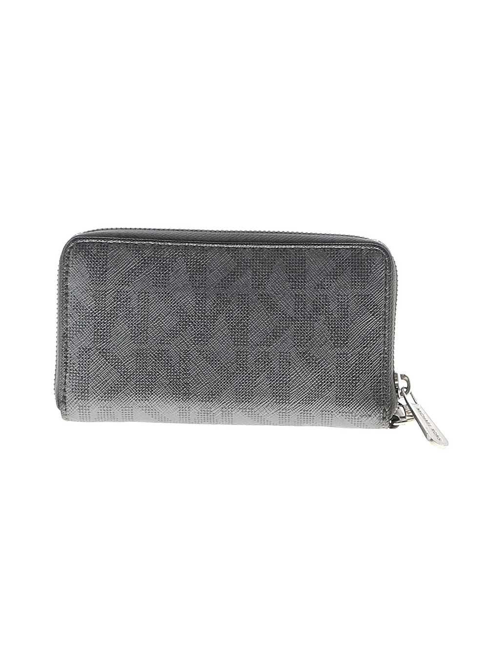 MICHAEL Michael Kors Women Gray Leather Wristlet … - image 2