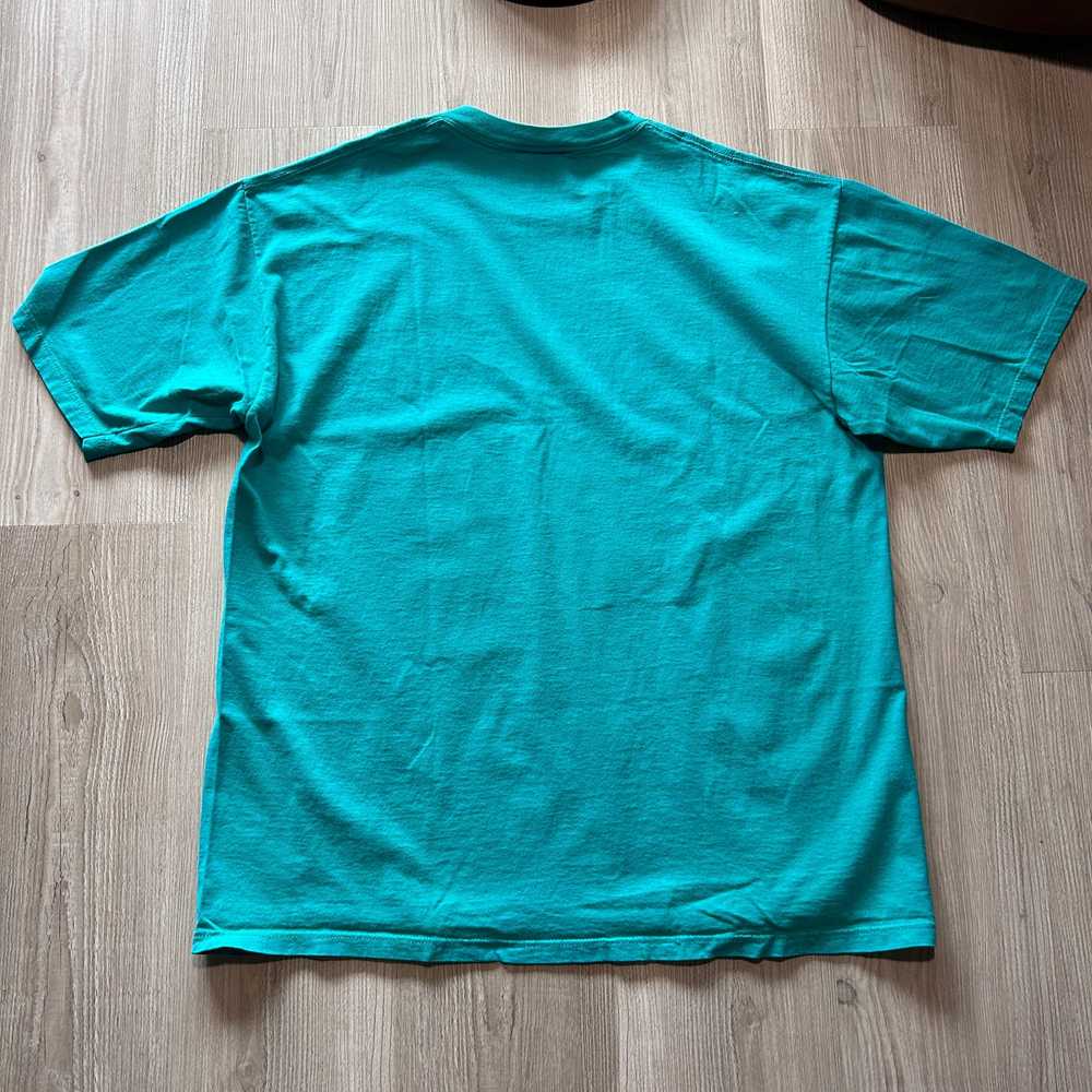 Vintage 90's Jerzees Telluride Colorado Teal Blue… - image 2