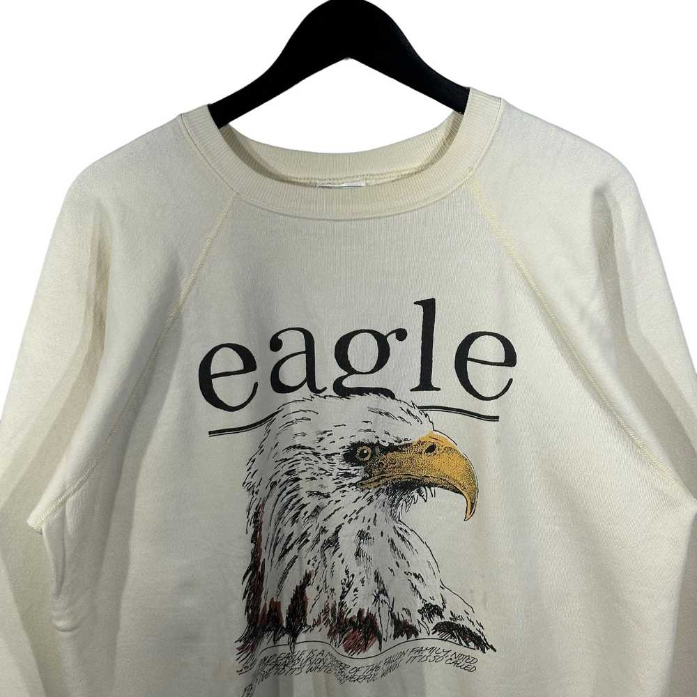 Vintage Bald Eagle Crewneck 1988 - image 2