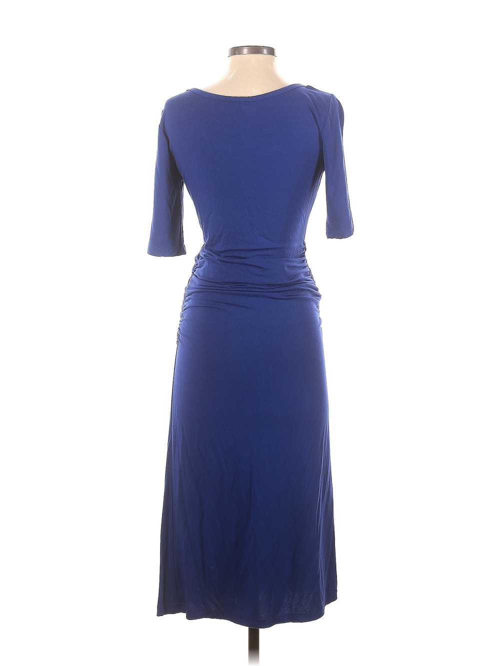 Motherhood Women Blue Casual Dress S Maternity - image 2