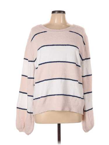 Lumiere Women Pink Pullover Sweater L