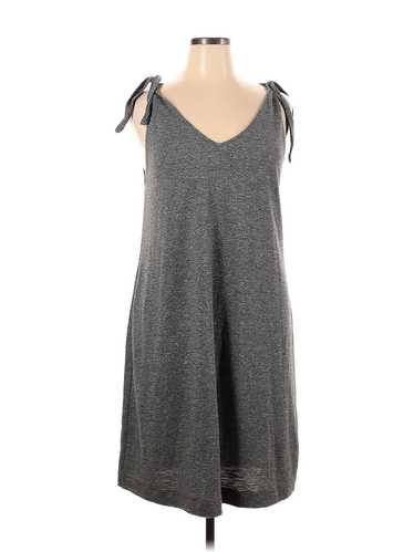 Caslon Women Gray Casual Dress 1X Plus