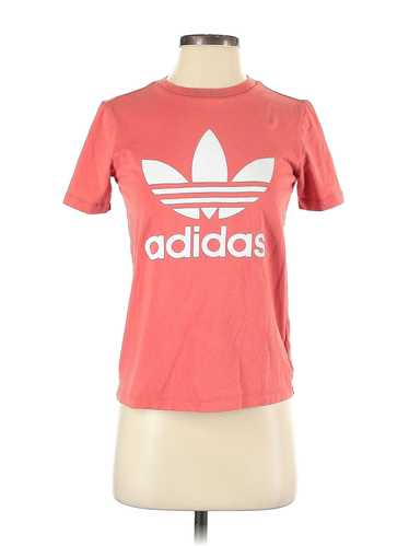 Adidas Women Red Active T-Shirt XS