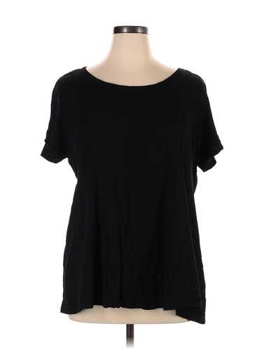 Torrid Women Black Short Sleeve Blouse 1X Plus