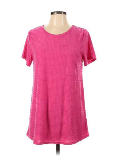 Betsey's Boutique Shop Women Pink Short Sleeve Top