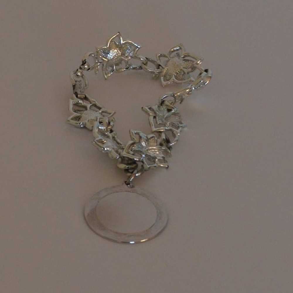 Jewelry-SKU#75/Bracelet-Coro Bracelet Silvertone … - image 10