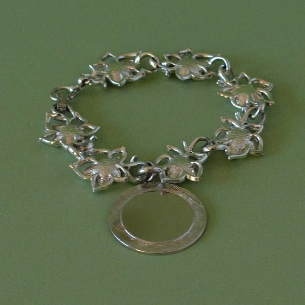 Jewelry-SKU#75/Bracelet-Coro Bracelet Silvertone … - image 3