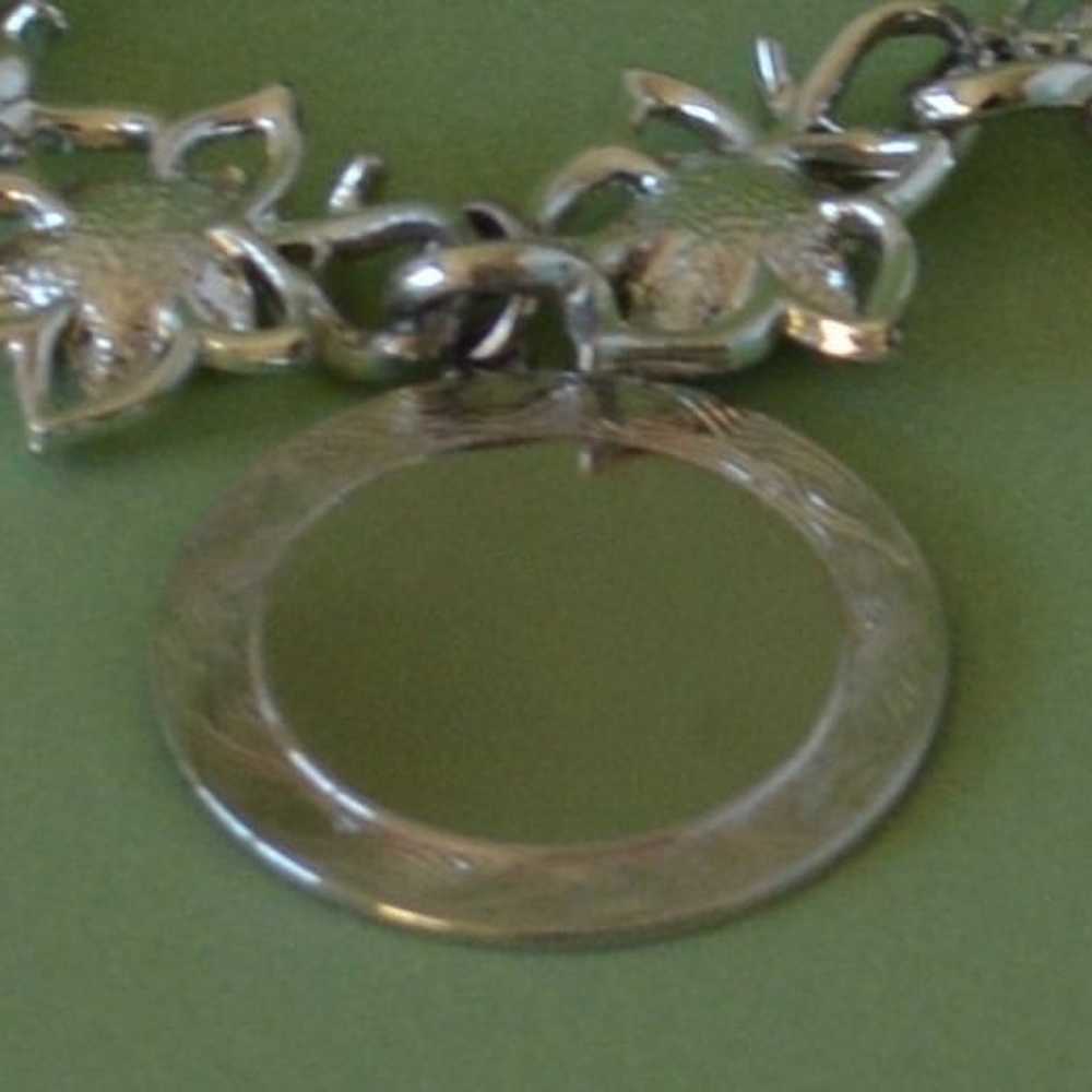 Jewelry-SKU#75/Bracelet-Coro Bracelet Silvertone … - image 4