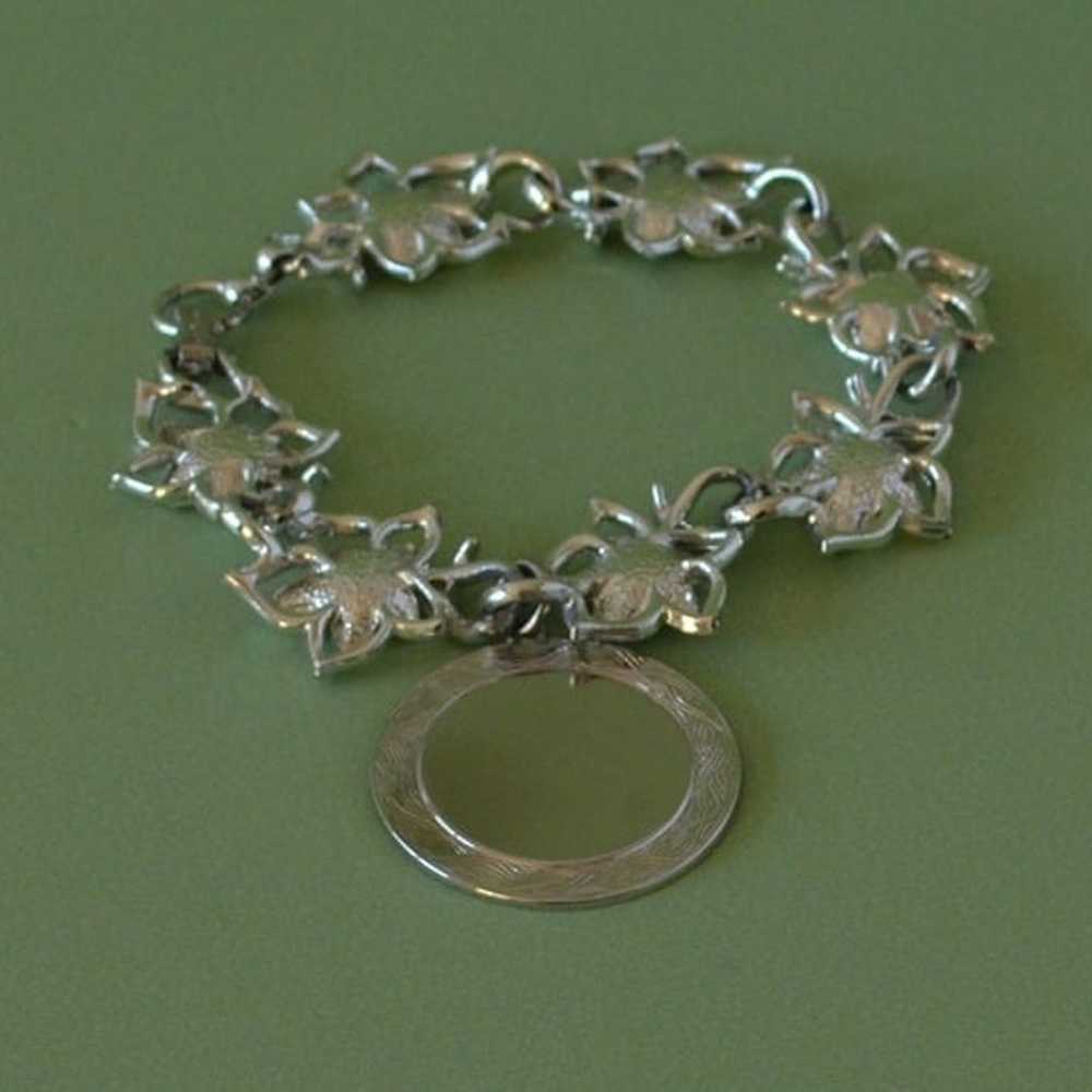 Jewelry-SKU#75/Bracelet-Coro Bracelet Silvertone … - image 5