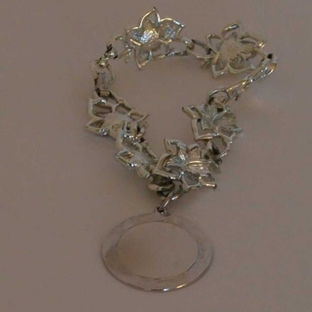 Jewelry-SKU#75/Bracelet-Coro Bracelet Silvertone … - image 7