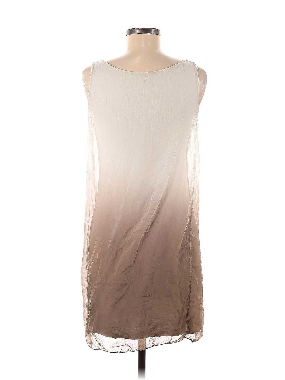 Prontomoda Giusy Women Brown Casual Dress S - image 2