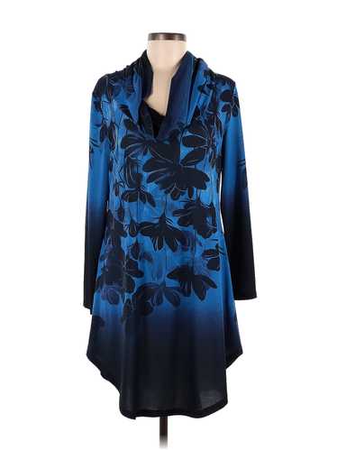 Lily by Firmiana Women Blue Casual Dress M