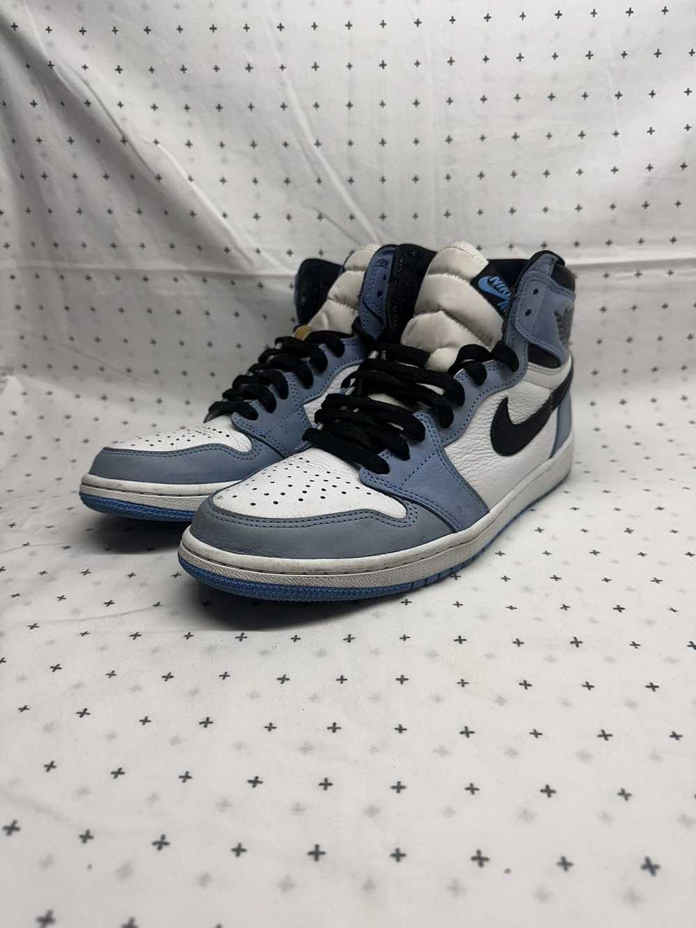 Nike University Blue Air Jordan 1 Retro High *used - image 1