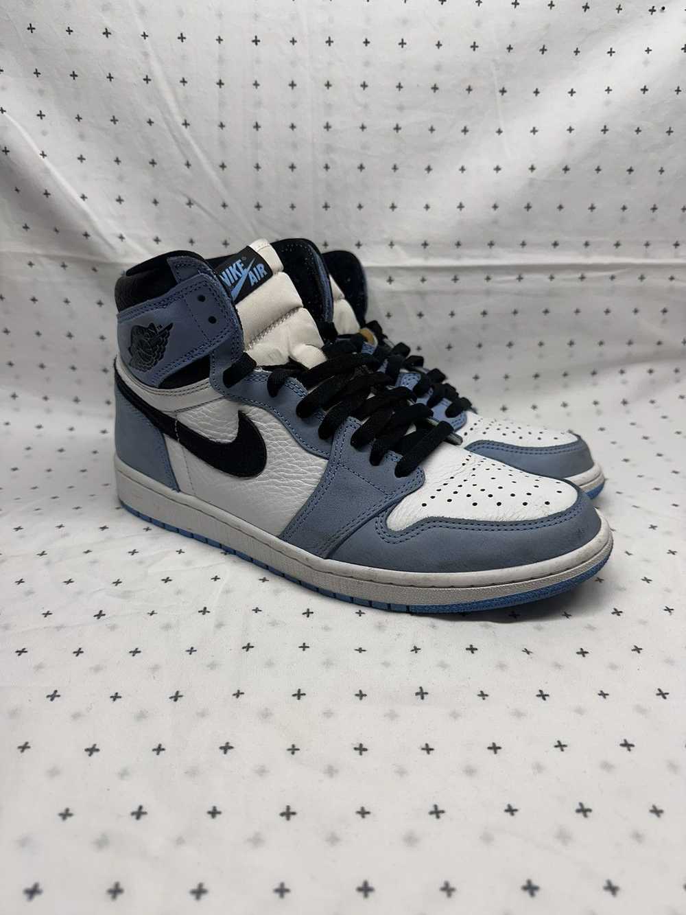 Nike University Blue Air Jordan 1 Retro High *used - image 2