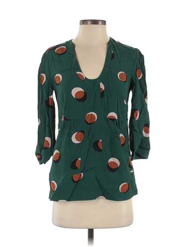 Boden Women Green 3/4 Sleeve Blouse 4 - image 1