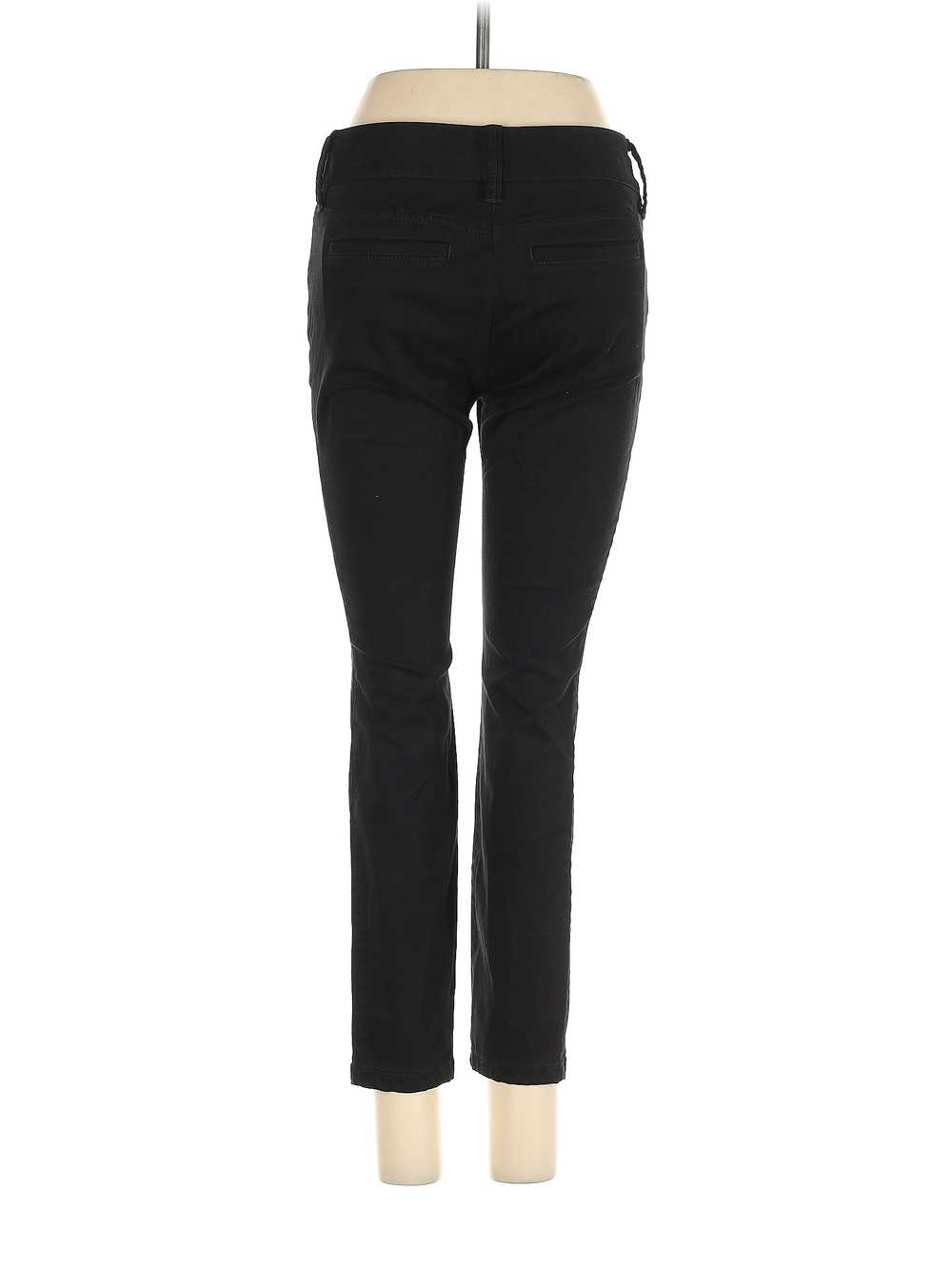 Ann Taylor LOFT Women Black Khakis 4 Petites - image 2