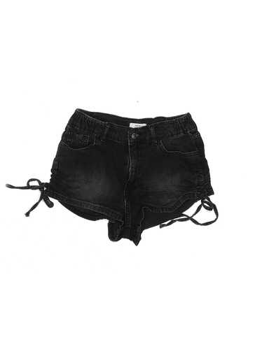 Forever 21 Women Black Denim Shorts XS - image 1