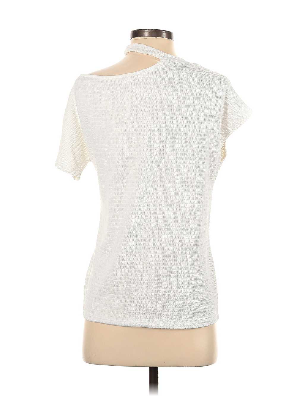 Gibson Look Women Ivory Short Sleeve Top XS - image 2