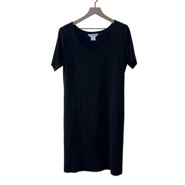 Exclusively Misook Black Short Sleeve Career Jers… - image 1