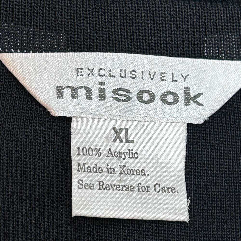 Exclusively Misook Black Short Sleeve Career Jers… - image 5