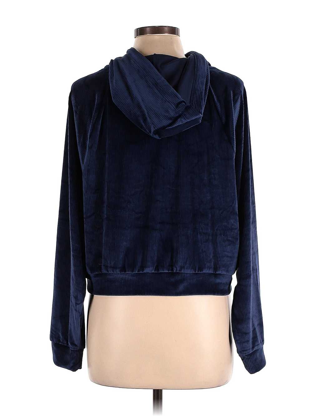 Victoria's Secret Women Blue Pullover Hoodie L - image 2