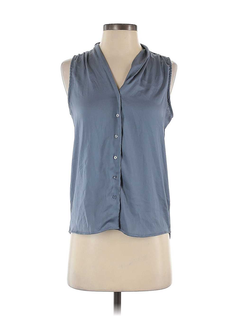 Banana Republic Factory Store Women Gray Sleevele… - image 1