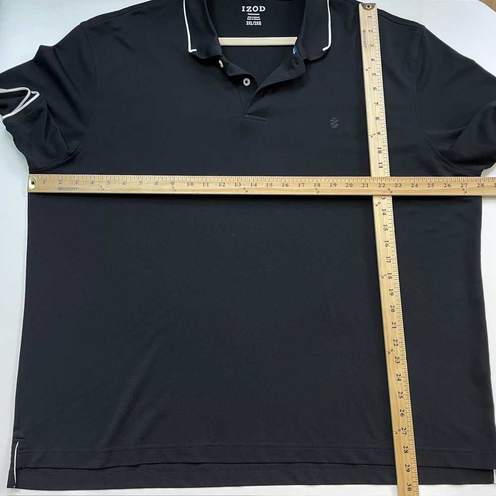 IZOD Performance Mens Black Polo 3XL Short Slv Co… - image 5