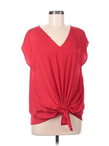 Naked Zebra Women Red Short Sleeve Top M - image 1